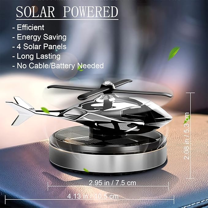 Solar car aromatherapy ornaments