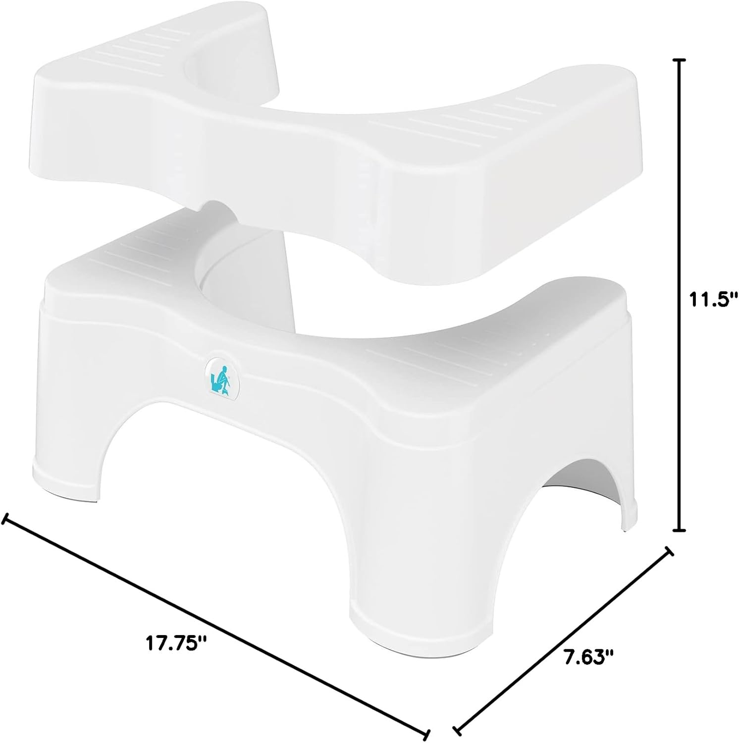 🩺👨🏻‍⚕️🚽Foldable Toilet Stool for family – Portable Squatting Poop Stool with Air Freshener Holder, Space-Saving Bathroom Step for Better Digestion & Odor Control with Doctor's Approved 🩺👨🏻‍⚕️🚽