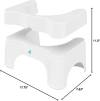 🩺👨🏻‍⚕️🚽Foldable Toilet Stool for family – Portable Squatting Poop Stool with Air Freshener Holder, Space-Saving Bathroom Step for Better Digestion & Odor Control with Doctor's Approved 🩺👨🏻‍⚕️🚽