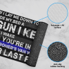 (NEW YEAR PRE SALE--50% OFF)NOW I LAY ME DOWN TO SLEEP DOOR MAT LIMITED EDITION