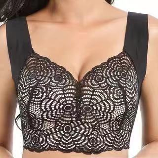 ✨2024 New TikTok Viral Comfortable & Supportive Push-Up Seamless Lace Plus-Size Bra