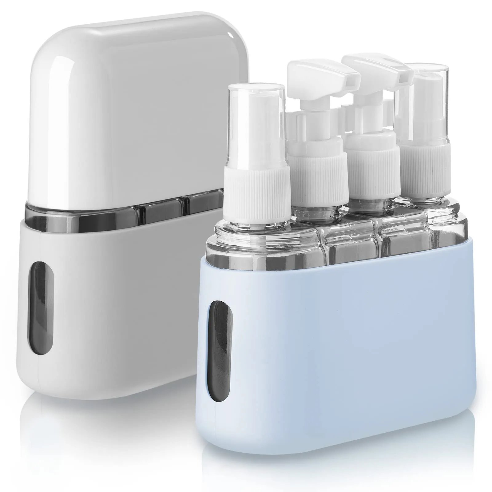 🔥Last Day Promotion - 50% OFF🎁Mini Shampoo Dispenser Portable Travel Bottle Set