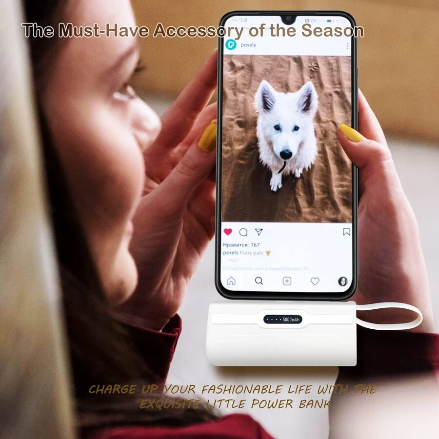 🔥Last Day 50% OFF - 5000mAh portable power bank📱🔋⚡️