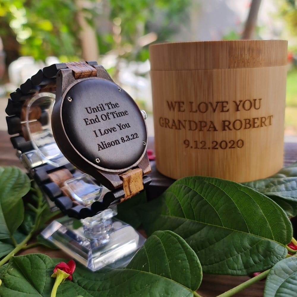 🔥Last Day Sale - 50% OFF🎁Personalized Tree Of Life Handmade Wooden Watch