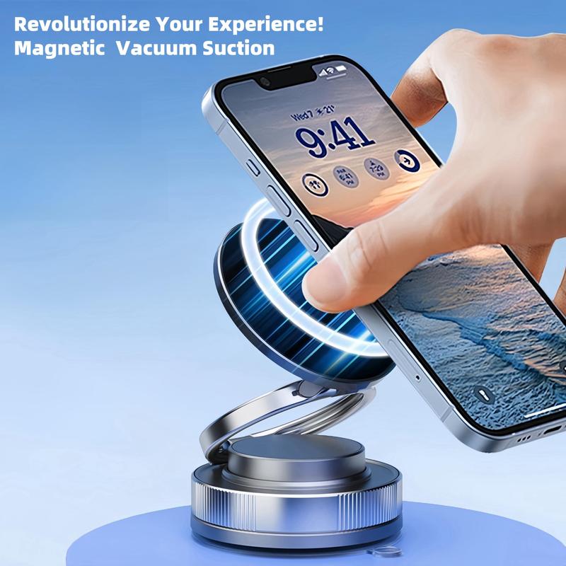 🎁TikTok Last Day Sale - 70% OFF🔥360° Adjustable Vacuum Magnetic Phone Holder