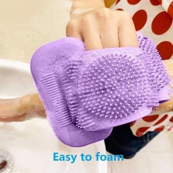 (Christmas Hot Sale- 48% OFF) Silicone Bath Towel- Buy 3 Free Shipping