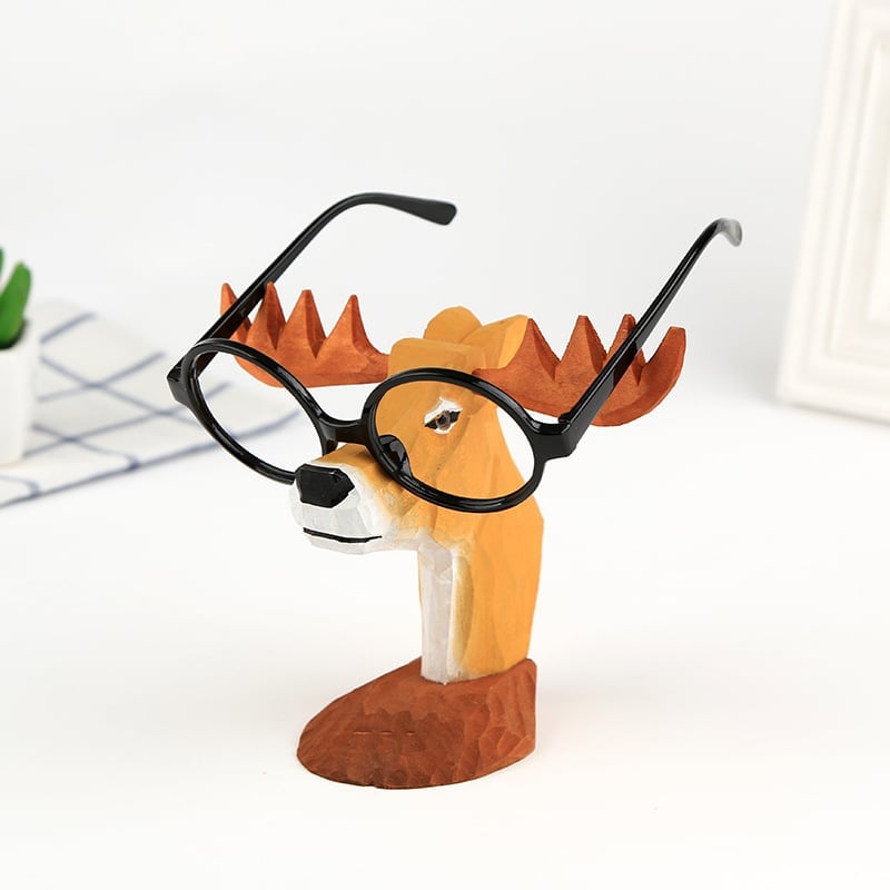 Handmade Wood Carving Animal Glasses Frame(𝐀𝐥𝐚𝐧 𝐄𝐰𝐞𝐧 𝐇𝐚𝐧𝐝𝐦𝐚𝐝𝐞®)