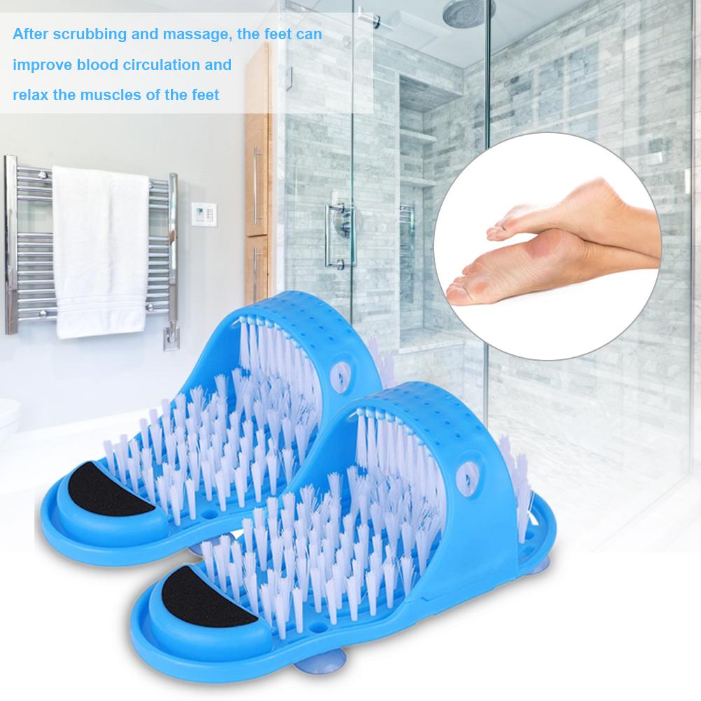 (🔥Hot Sale - 49% OFF) Shower Foot Scrubbing Massage Slippers (Buy 2 Get Free Shipping)