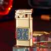 🔥Windproof Lighter Vintage Watch Bezel Jet flame Torch