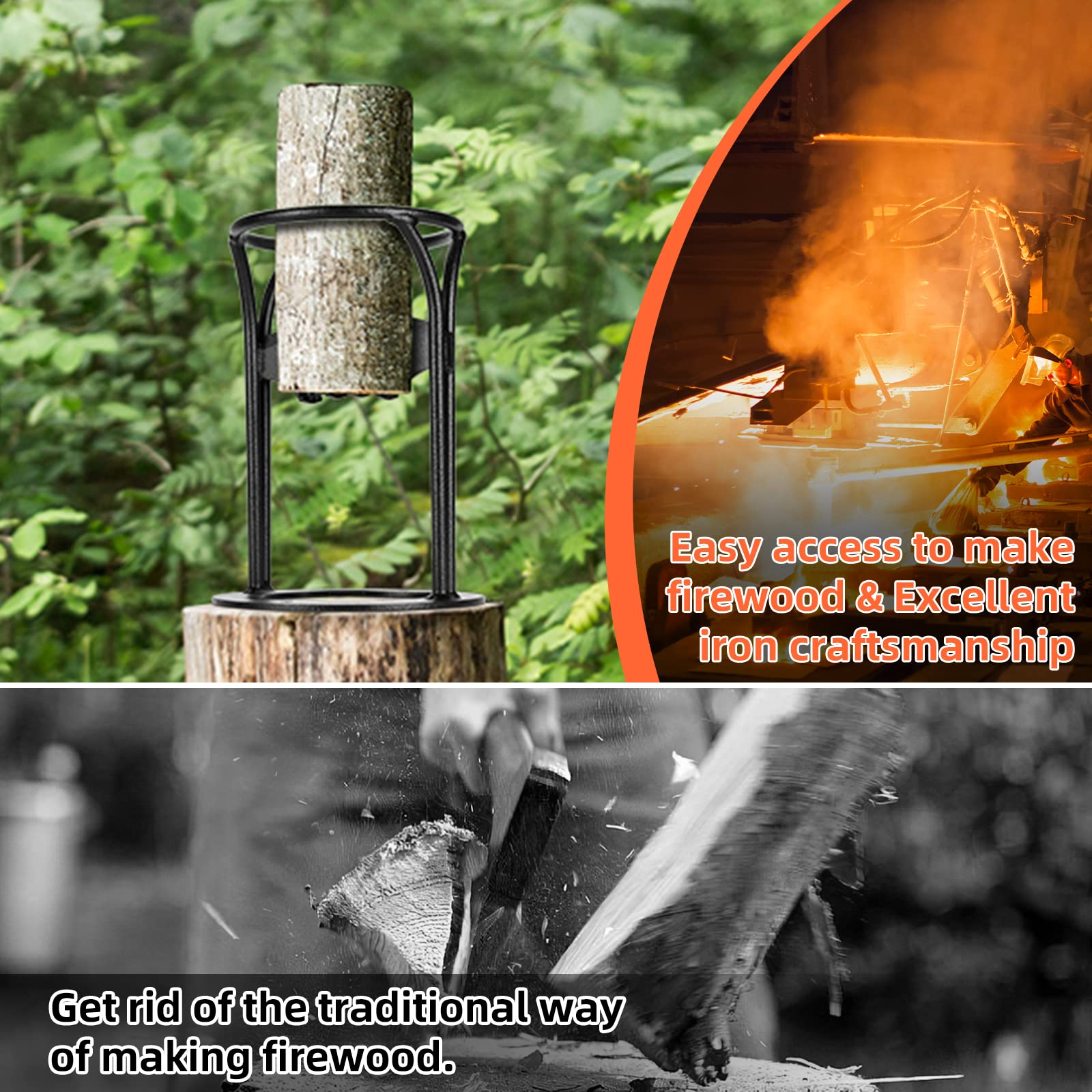 💝2023 Father's Day Save 48% OFF🎁Manual Firewood Splitter Distributor(BUY 2 GET FREE SHIPPING)