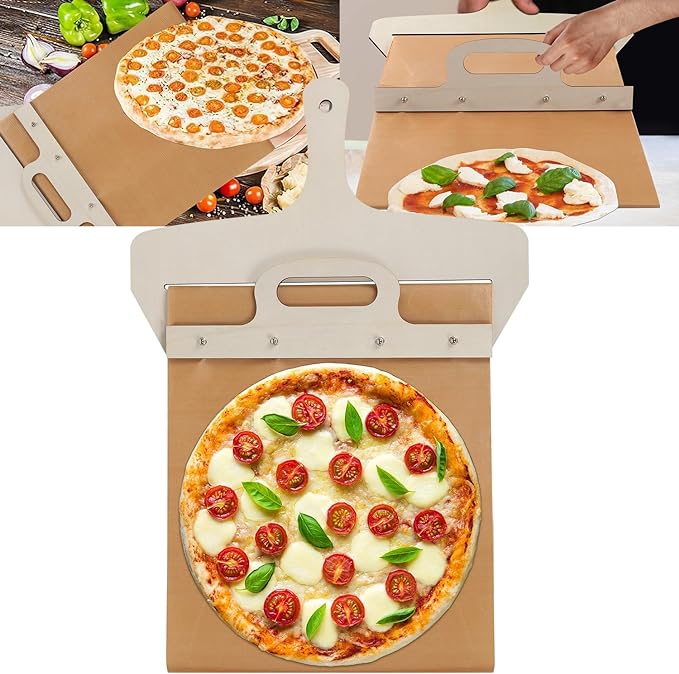 (🎉Last Day Promotion 50% OFF) Sliding Pizza Peel Shovel - Buy 2 Get Extra 10% OFF & FREE SHIPPING