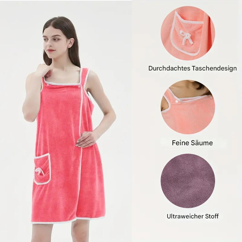 🔥Letzter Tag Verkauf 49% Rabatt🎁Tragbarer Duschrock für Damen in Übergröße