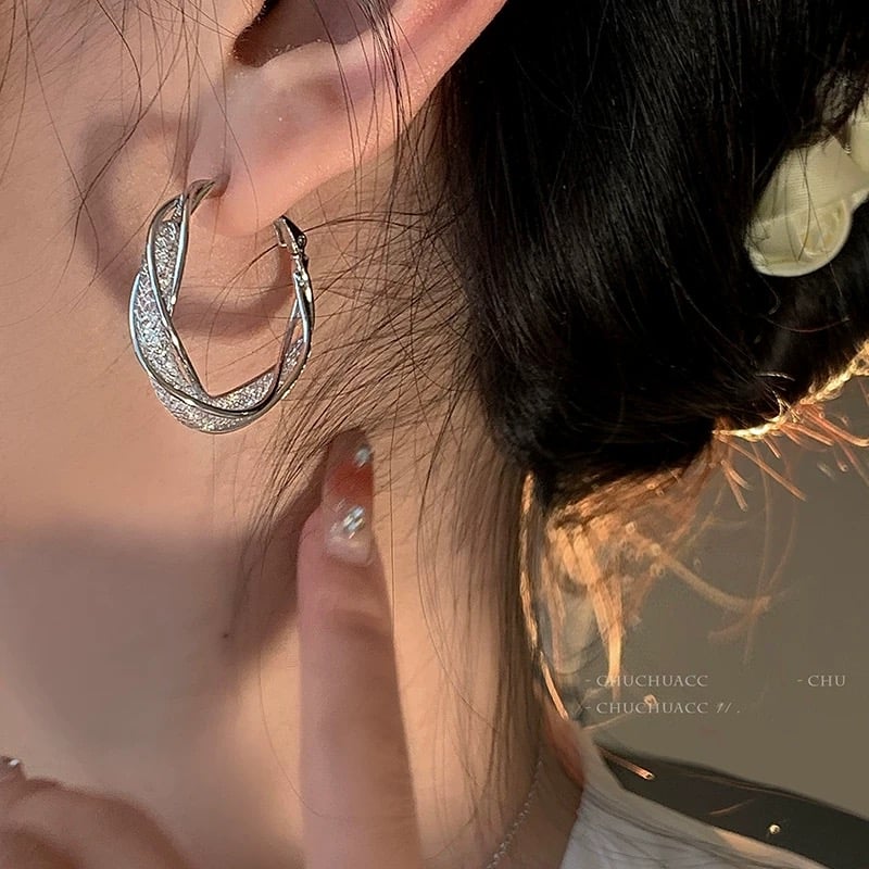 🔥Last Day Promotion 70% OFF-🔥-Fashion Twist Earrings