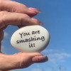 💖Positive Pocket Hug Pebble