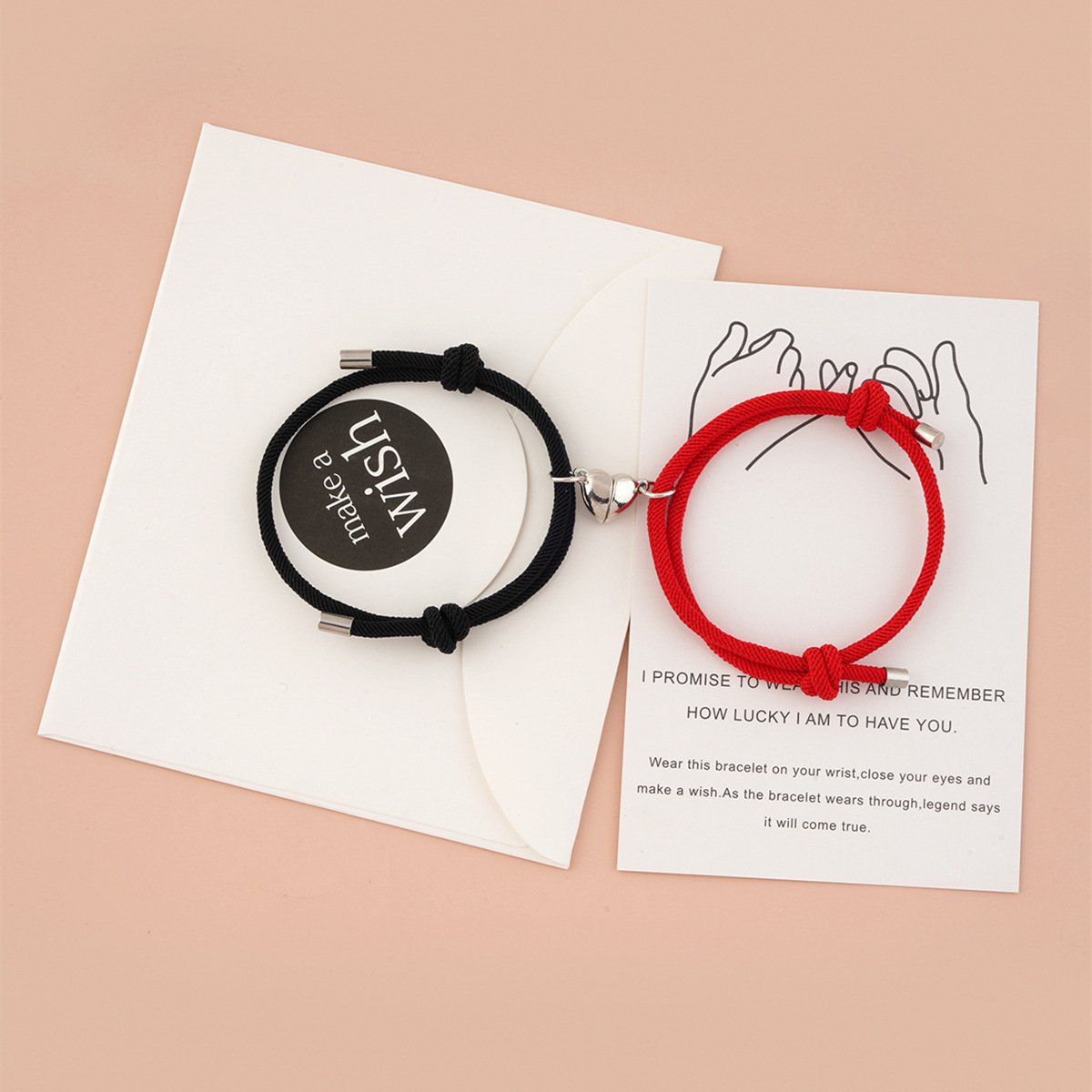 Last Day Promotion 48% OFF - Magnetic Love Bracelets