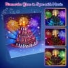 💥LAST DAY SALE 50% OFF💥Fireworks Pop Up Cake Light and Music Happy Birthday Card Gift