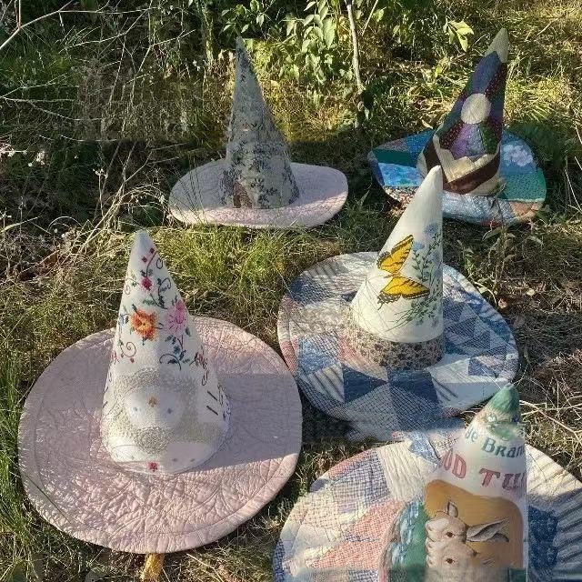 🔥Last Day Promotion 50% OFF🔥The Quilted Witch Hat | Handcrafted Folk Art Hat