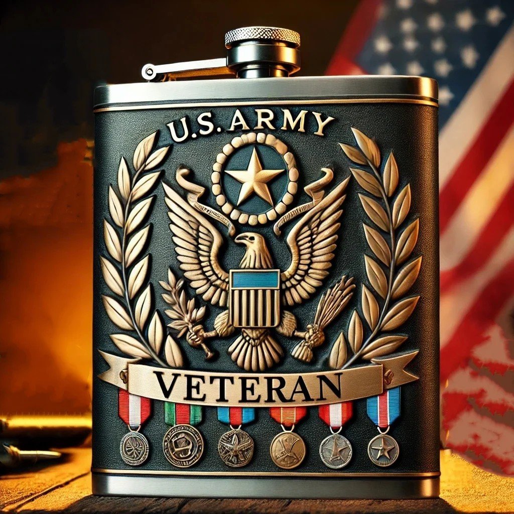 🔥LAST DAY 50% OFF🎖️Military Veteran Flasks-Buy 2 Free Shipping