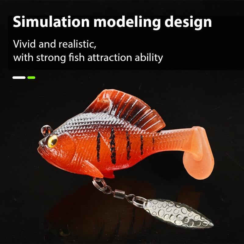 💥LAST DAY SALE 50% OFF💥6Pcs Multiple Pre-Rigged Jig Head Soft Fishing Lures