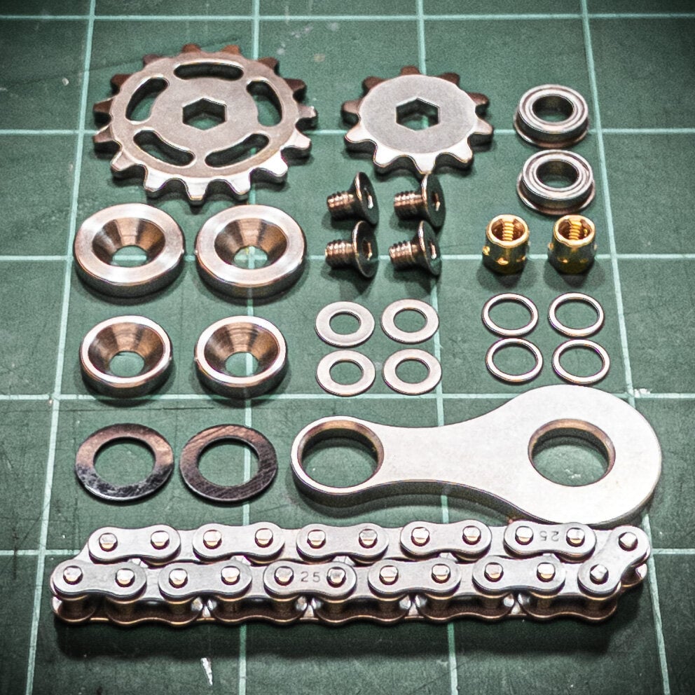 🔥(Last Day Sale- 50% OFF) Sprockets Bicycle Chain Fidget Spinner Toys