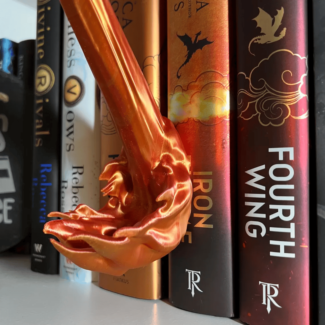 🔥Hot Sale 50% OFF🔥Dragon Flame Book Nook，BUY 2 FREE SHIPPING