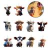 (🔥Last Day Promotion - 50%OFF) Cartoon Cow Decorative Ornament