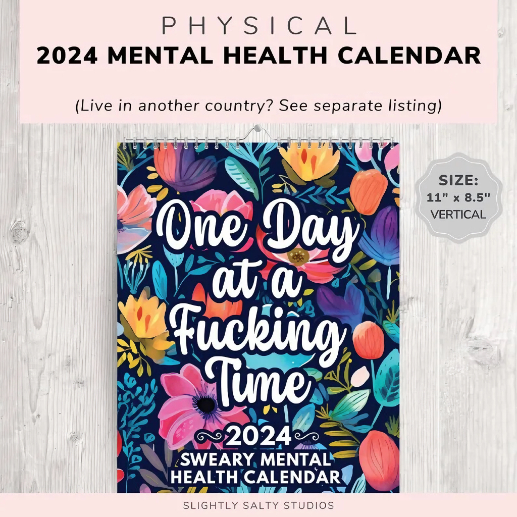 🔥Last Day Promotion 70% OFF🔥 2024 CALENDAR MENTAL HEALTH