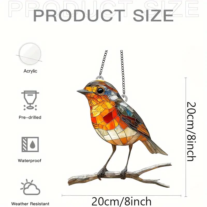 🔥Last Day 49% OFF🎁Robin Suncatcher Hanging Ornament