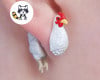 🔥Last Day: 49% Off! 🔥 Hand-Painted Chicken Earrings