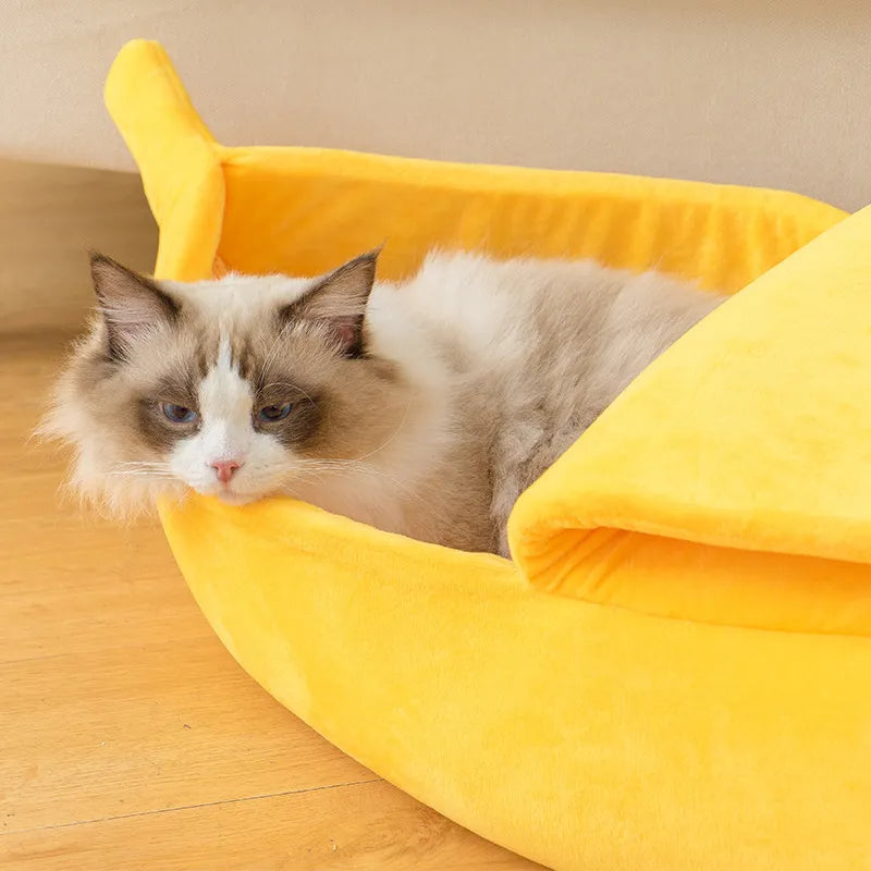 Tiktok Summer Sale🎉Banana Cat Bed House