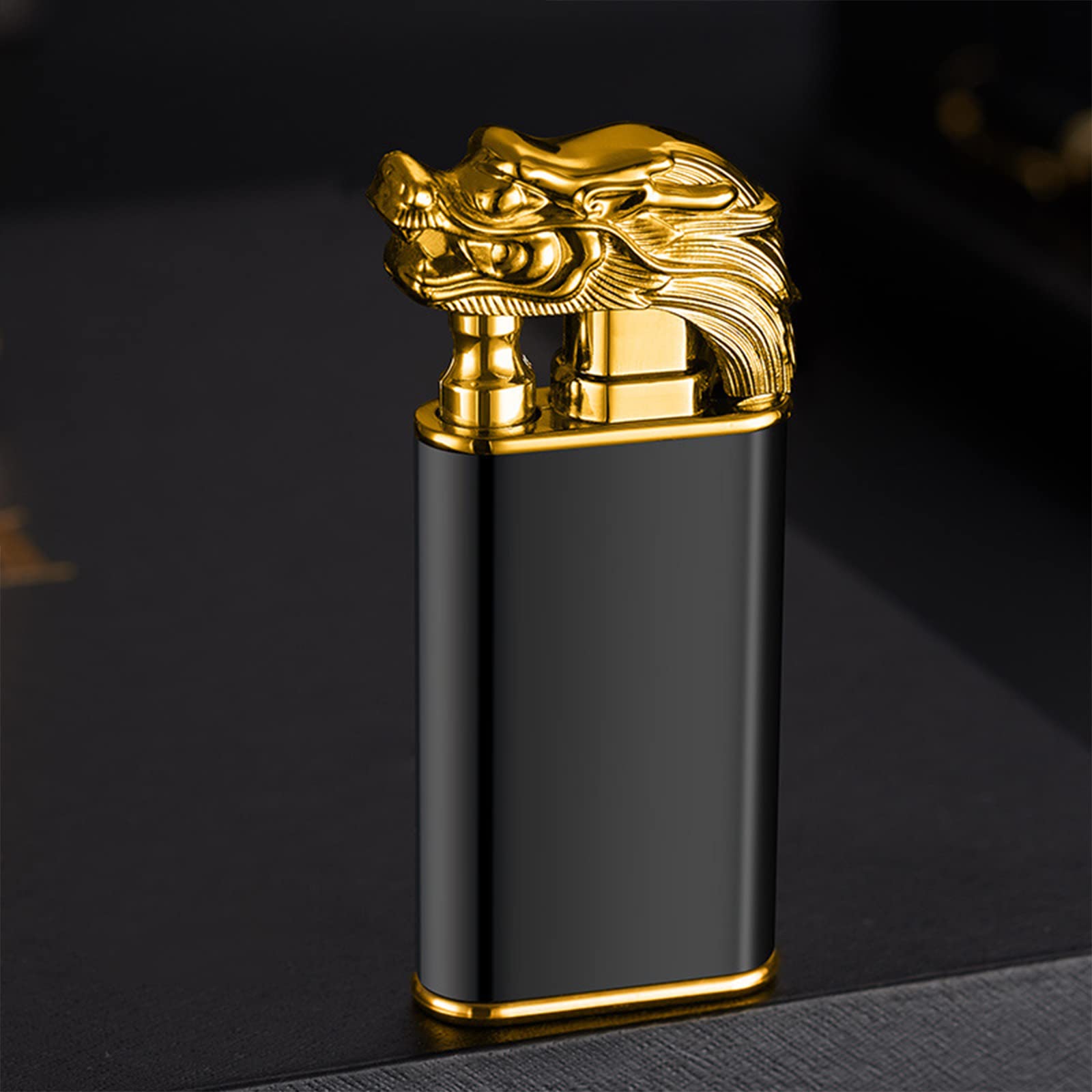 (🔥Last Day Promotion 50% OFF) Double fire switch direct punch metal lighter - Buy 3 Get Extra 15% OFF  & FREE SHIPPING