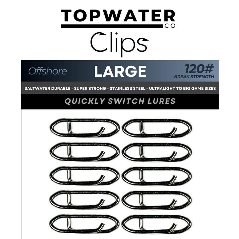 🎉Letzter Tag 49% Rabatt🔥Topwater Co Speed-Clips🐟