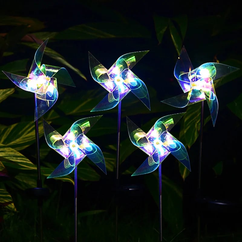 Limited Time Offer - Waterproof Solar Garden Windmill Light