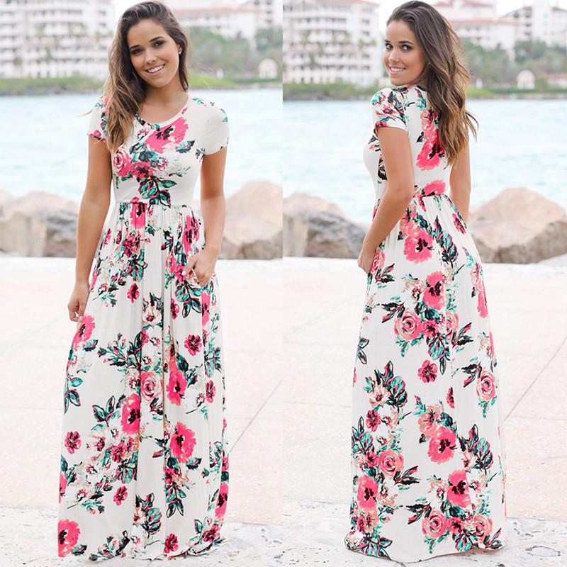 💝2023 Mother's Day Save 50% OFF🎁Floral Maxi Dress(BUY 2 GET FREE SHIPPING)