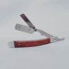 Father's Day Sale-Professional Wood Heavy Steel Barber Hair Shaving Razor
