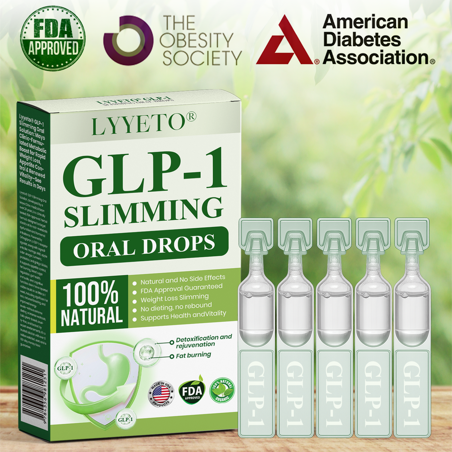 Lyyeto®GLP-1 Slimming Oral Drops 🌈