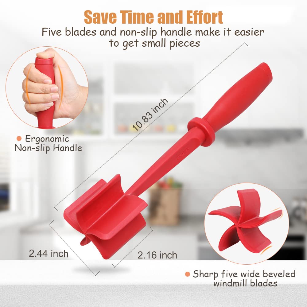 🎄Early Christmas Sale - 49% OFF🎁Premium Heat Resistant Mix Chopper-Buy 2 Free Shipping Today