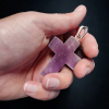 ✝️ 100 % Handgefertigtes Kristallkreuz – Healing Heart 🙏