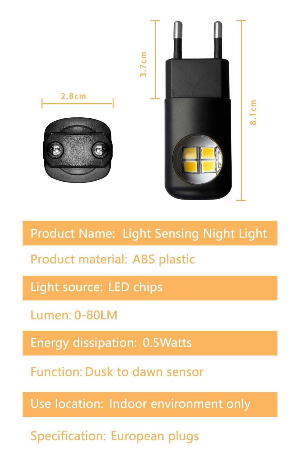 🎄TikTok Christmas Sale -70% OFF🔥LED Wall Socket Night Light