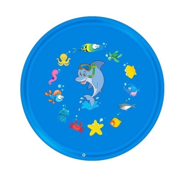 (SPRING PRE PROMOTION - SAVE 50% OFF)  Splash Play Mat for 1-12 Years Old -Easy To Attach