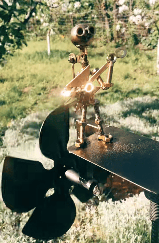 🎁TikTok Last Day Sale - 70% OFF🎉🥁Handmade Metal Rock Band Windmill🎸