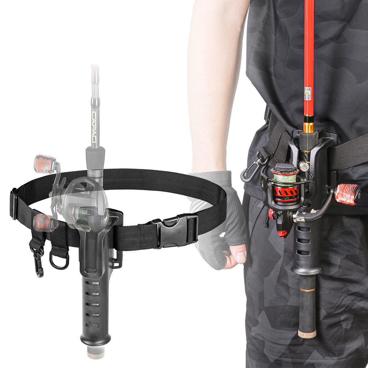 🎣 Summer Sale-50% OFF🐠Fishing Rod Waist Holder Belt