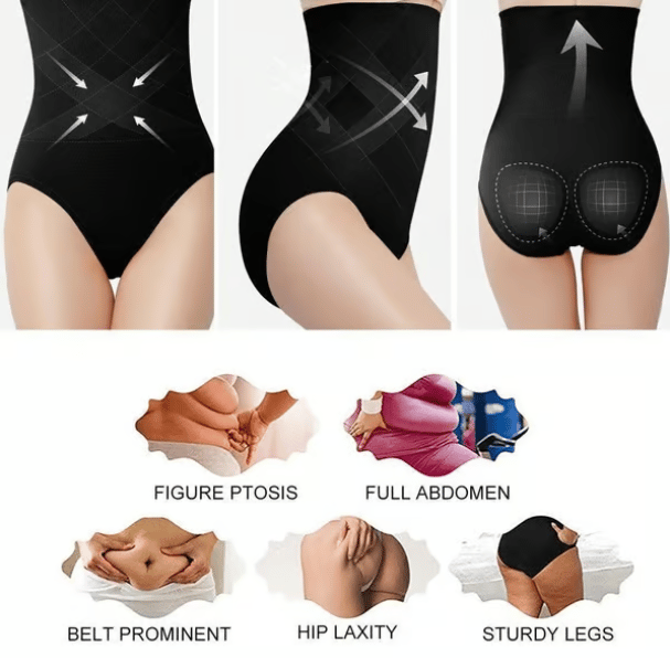 🏆Kaufen Sie 1, erhalten Sie 1 kostenlos🎉Shapewear-Höschen mit hoher Taille und Bauchkontrolle