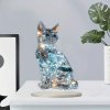 🐱Limited Time Sale-SAVE 50% OFF - Colorful Kitten Desktop Standing Decoration