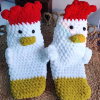 Crochet Chicken Socks