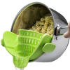 (🔥LAST DAY PROMOTION - SAVE 70% OFF)Kitchenware hot selling section Clip-on colander(Buy 3 Get Extra 25% OFF)