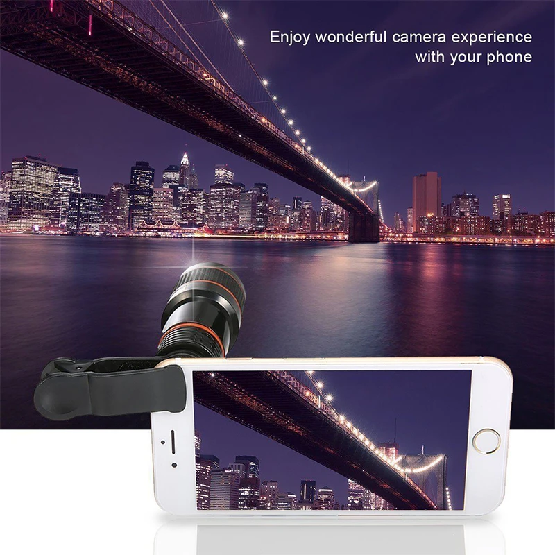 (💥New Year Promotion💥-50% OFF)12X Phone Camera Lens Kit--Suitable for all mobile phones