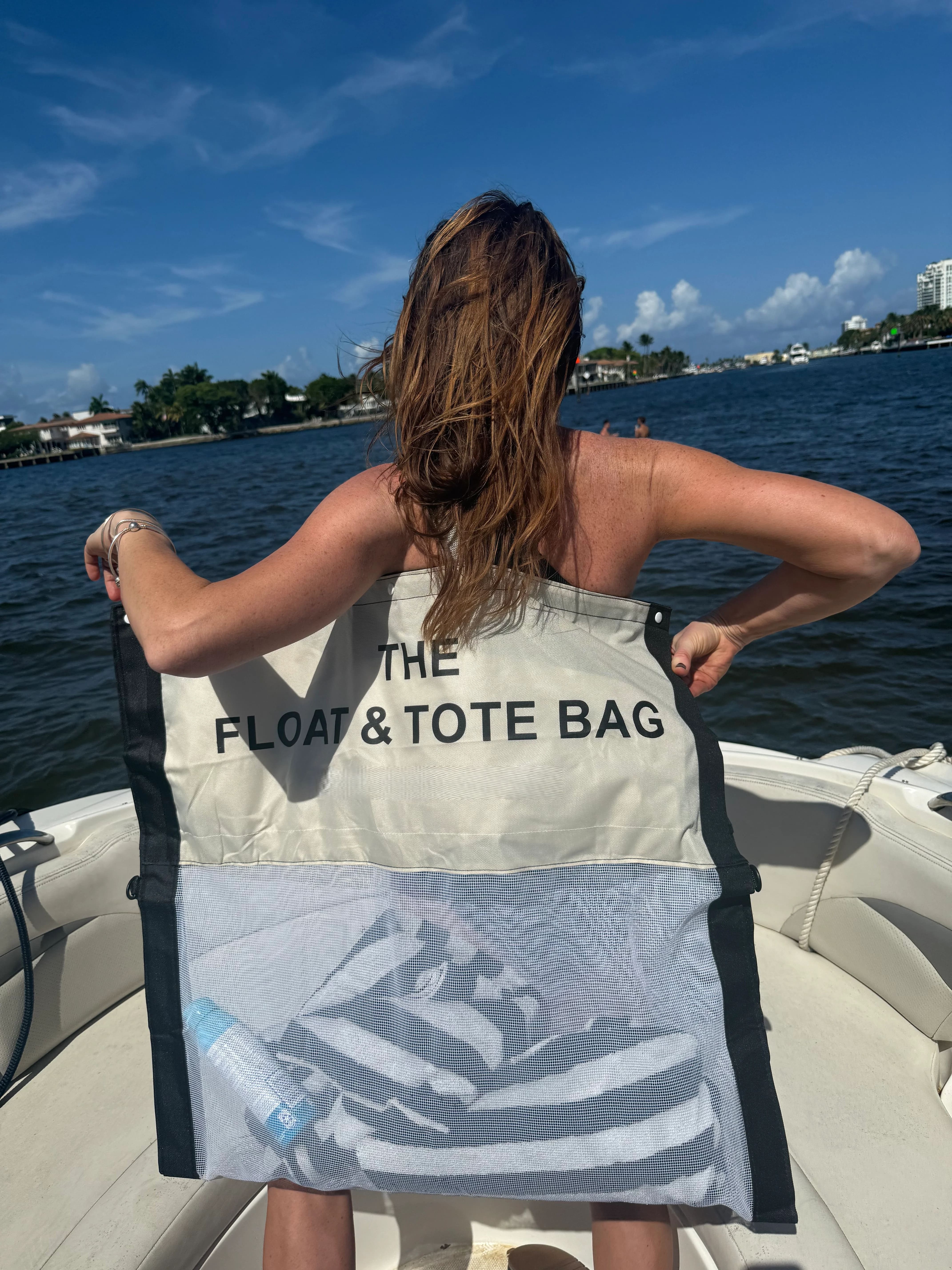 ⏰LAST DAY SALE 50% OFF💥2-In-1 Floating Hammock And Beach Tote