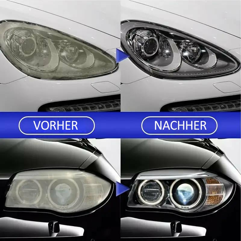🔥Letzter Tag 50% RABATT-Scheinwerfer-Restaurierungsflüssigkeitsset für Autos
