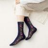 Vintage Embroidered Floral Socks⭐Buy 5 20% OFF